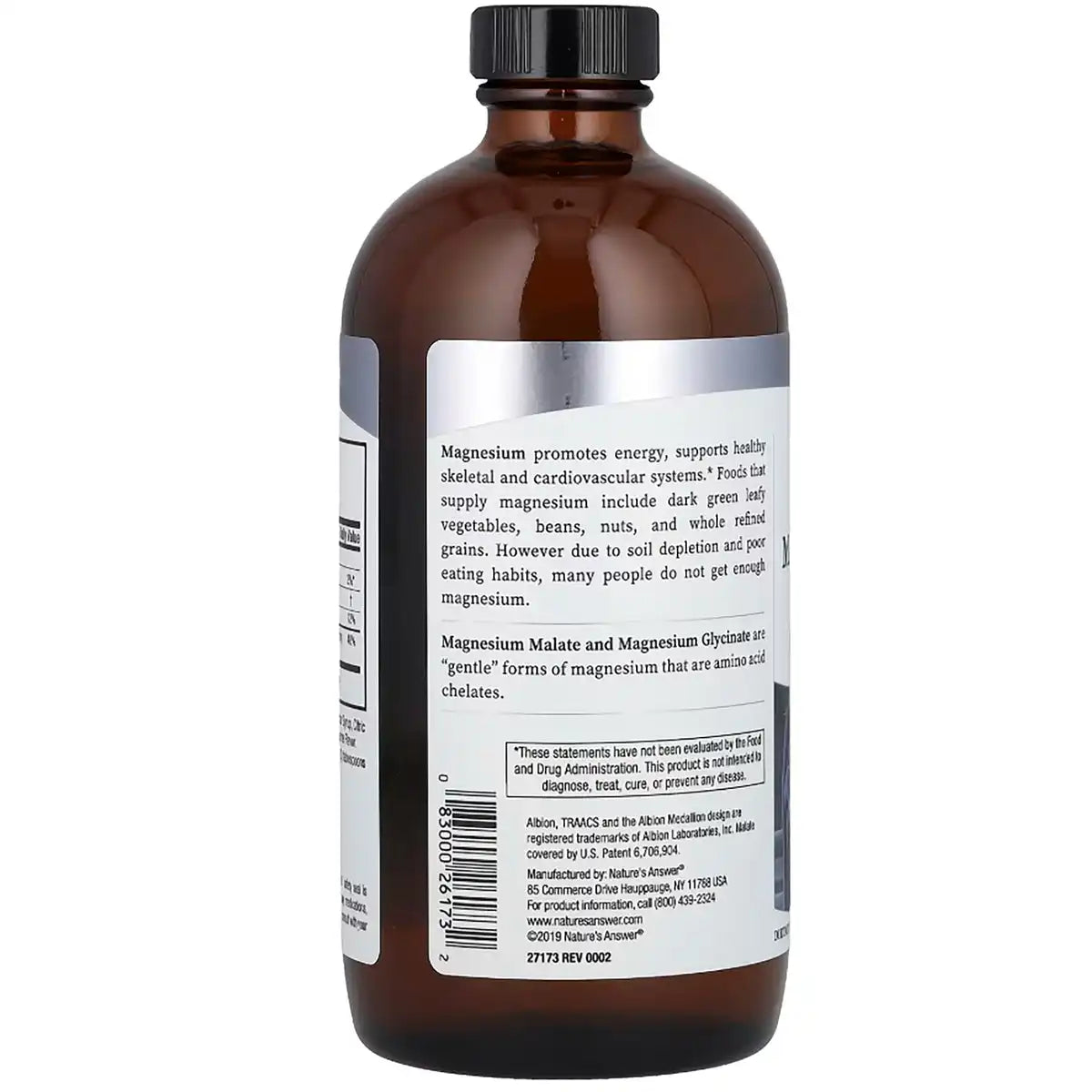 Liquid Magnesium Malate and Glycinate - Natural Tangerine