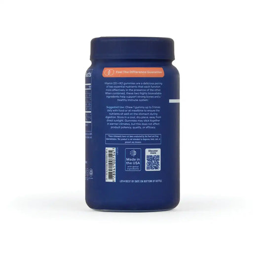 Vitamin D3 + K2 Gummies - Strawberry