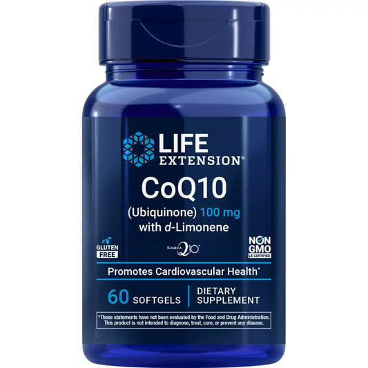 CoQ10 with d-Limonene