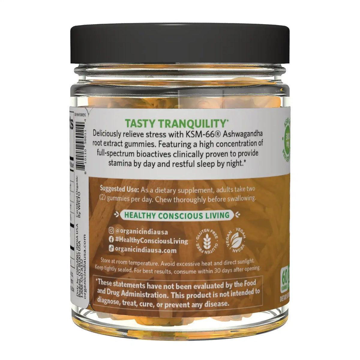 Ashwagandha Organic Gummies