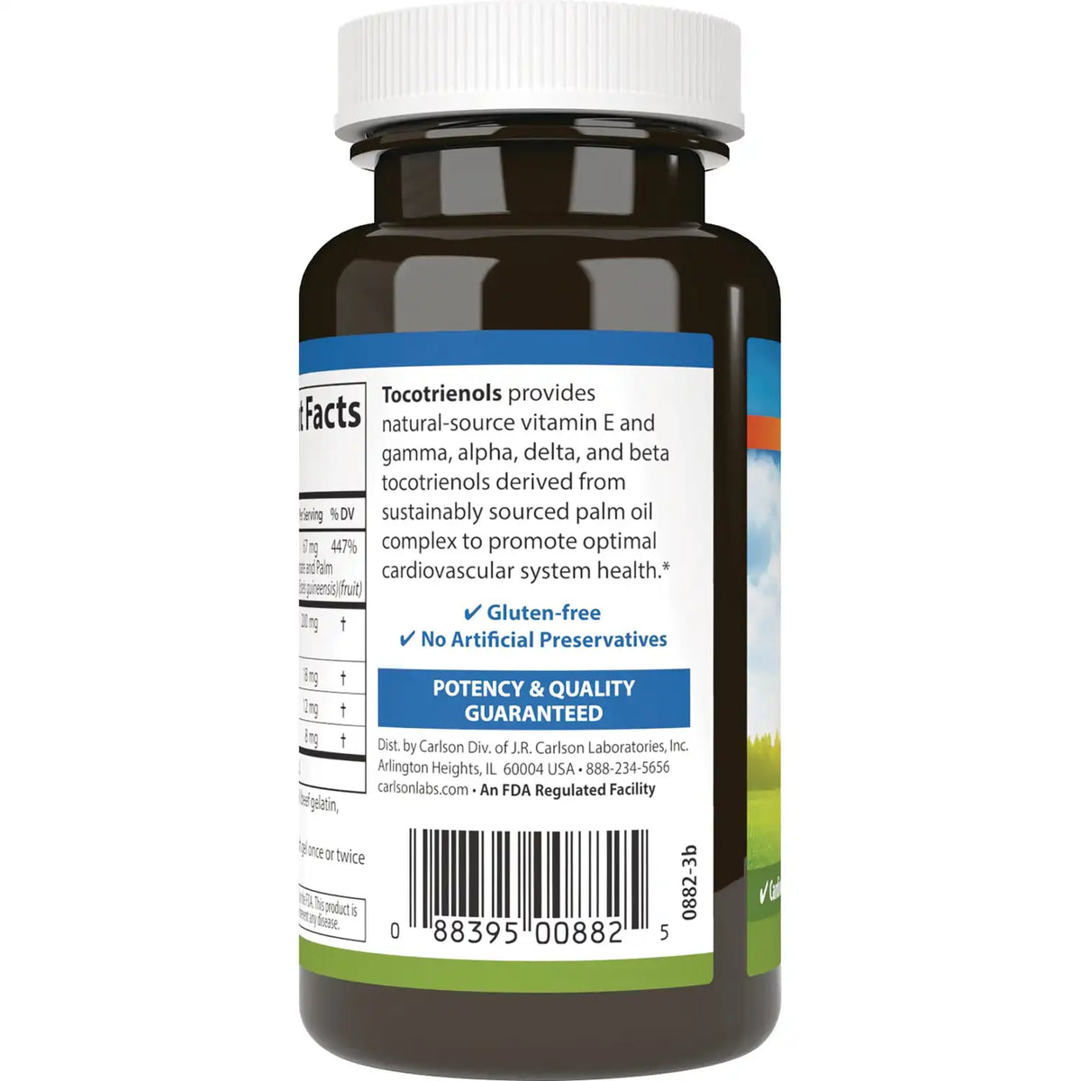 Tocotrienols with Vitamin E