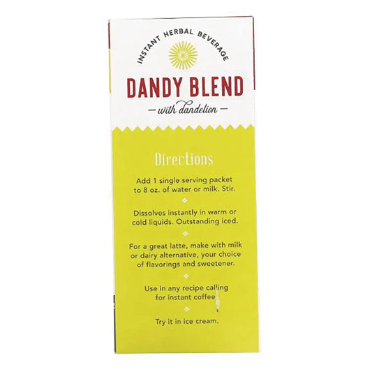 Instant Herbal Beverage with Dandelion - Single Serve Packets