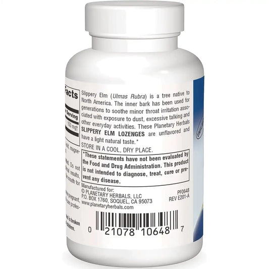 Slippery Elm Lozenges - Unflavored