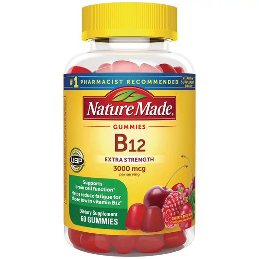 B12 Extra Strength Gummies - Cherry & Mixed Berry