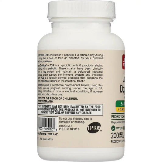 Vegan Jarro-Dophilus Plus FOS