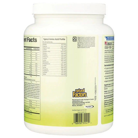 Whole Earth & Sea Protein & Greens - Unflavored