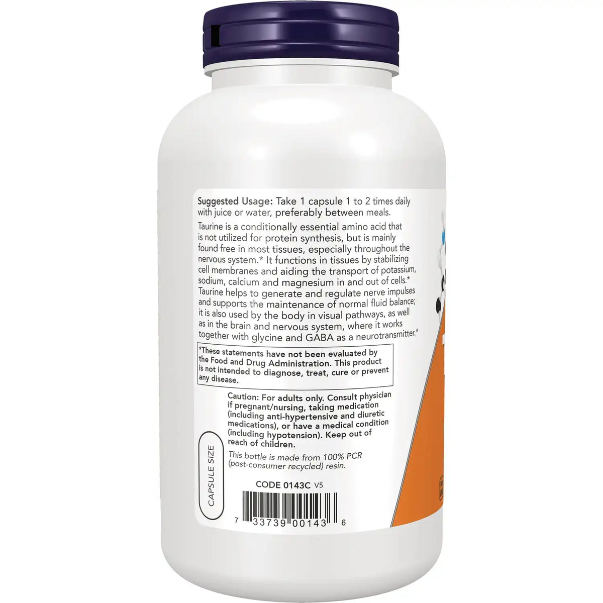 Double Strength Taurine
