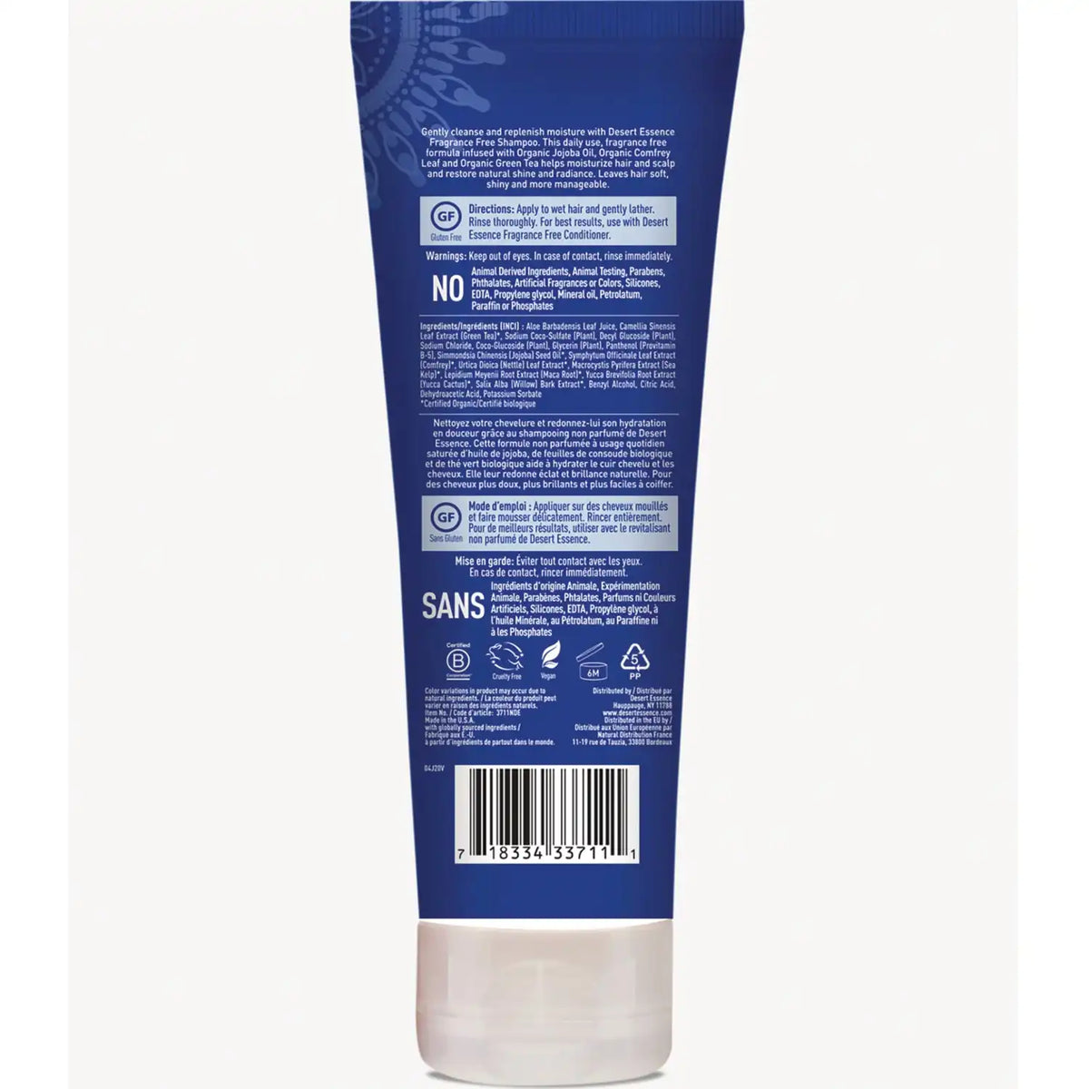 Fragrance Free Shampoo