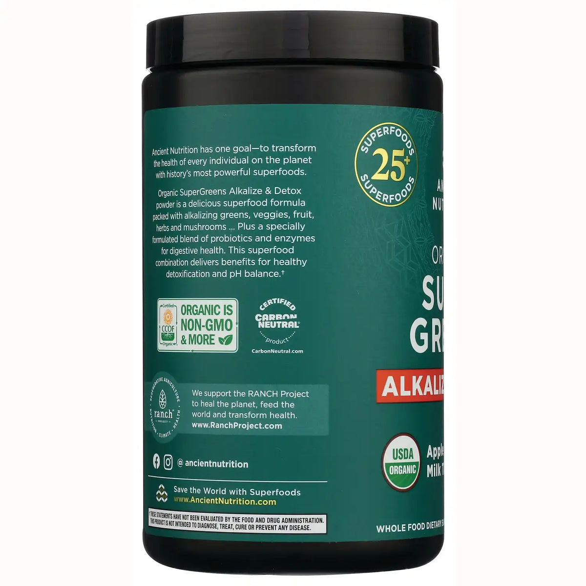 Organic Super Greens Alkalize & Detox