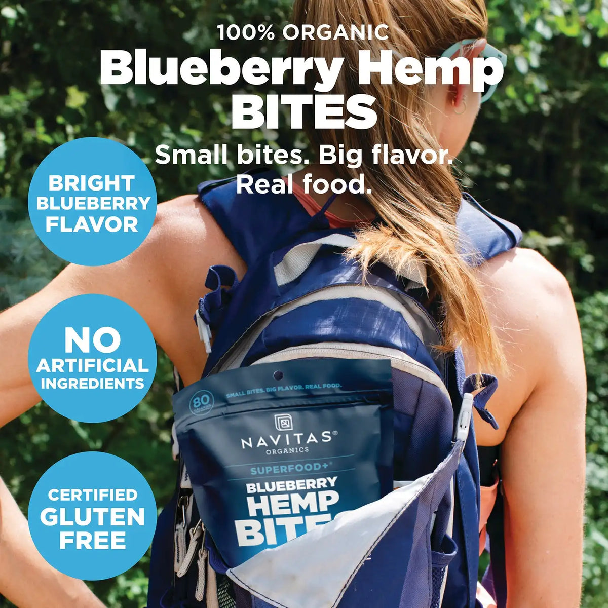Superfood+ Blueberry Hemp Bites