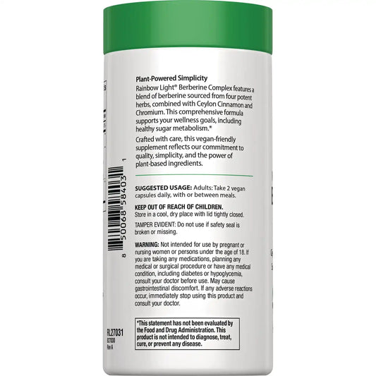 Naturally Derived Berberine Complex