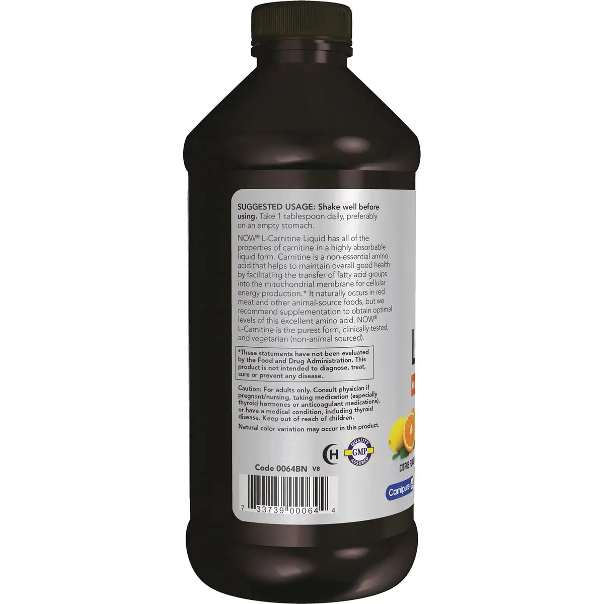 Triple Strength L-Carnitine - Citrus