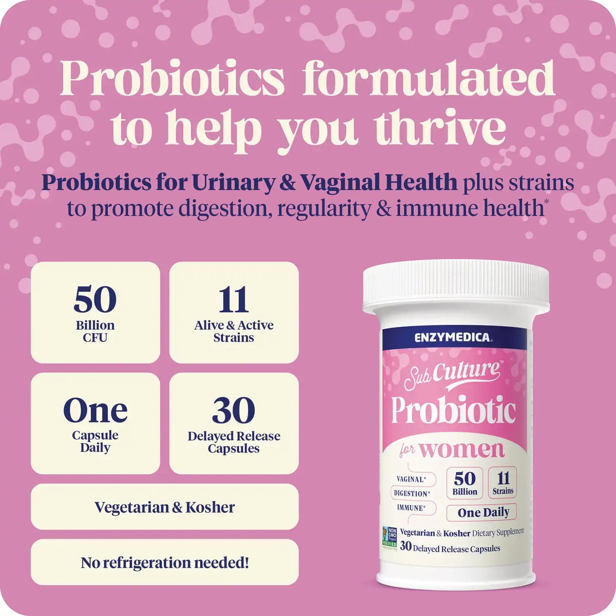 SubCulture Probiotic for Women