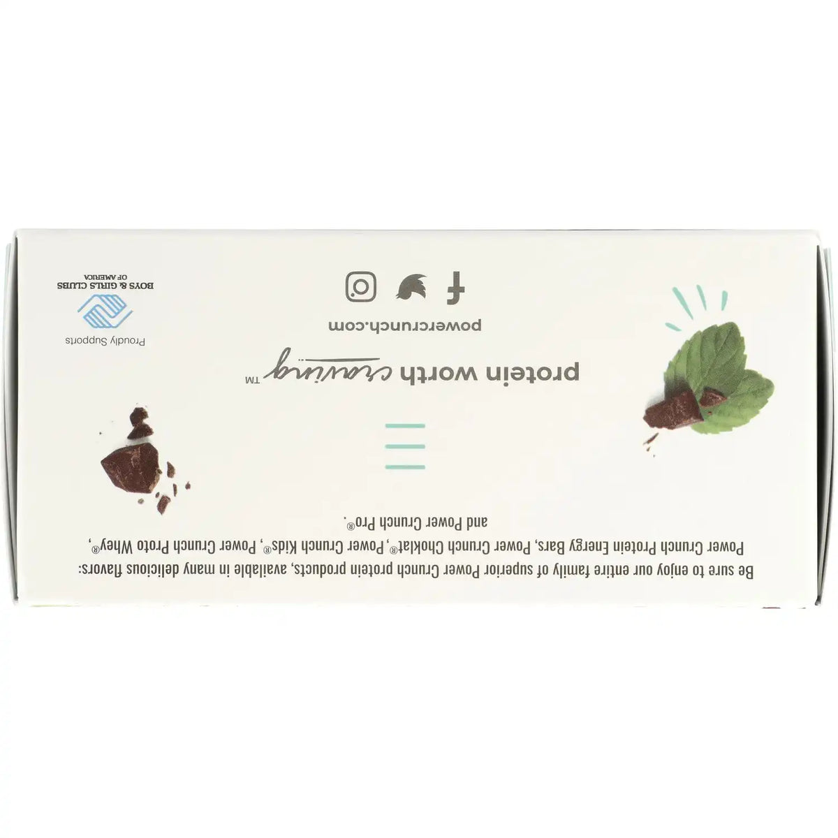 Power Crunch Protein Energy Bar Chocolate Mint