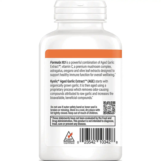 #103 Garlic, Vitamin C, Astragalus