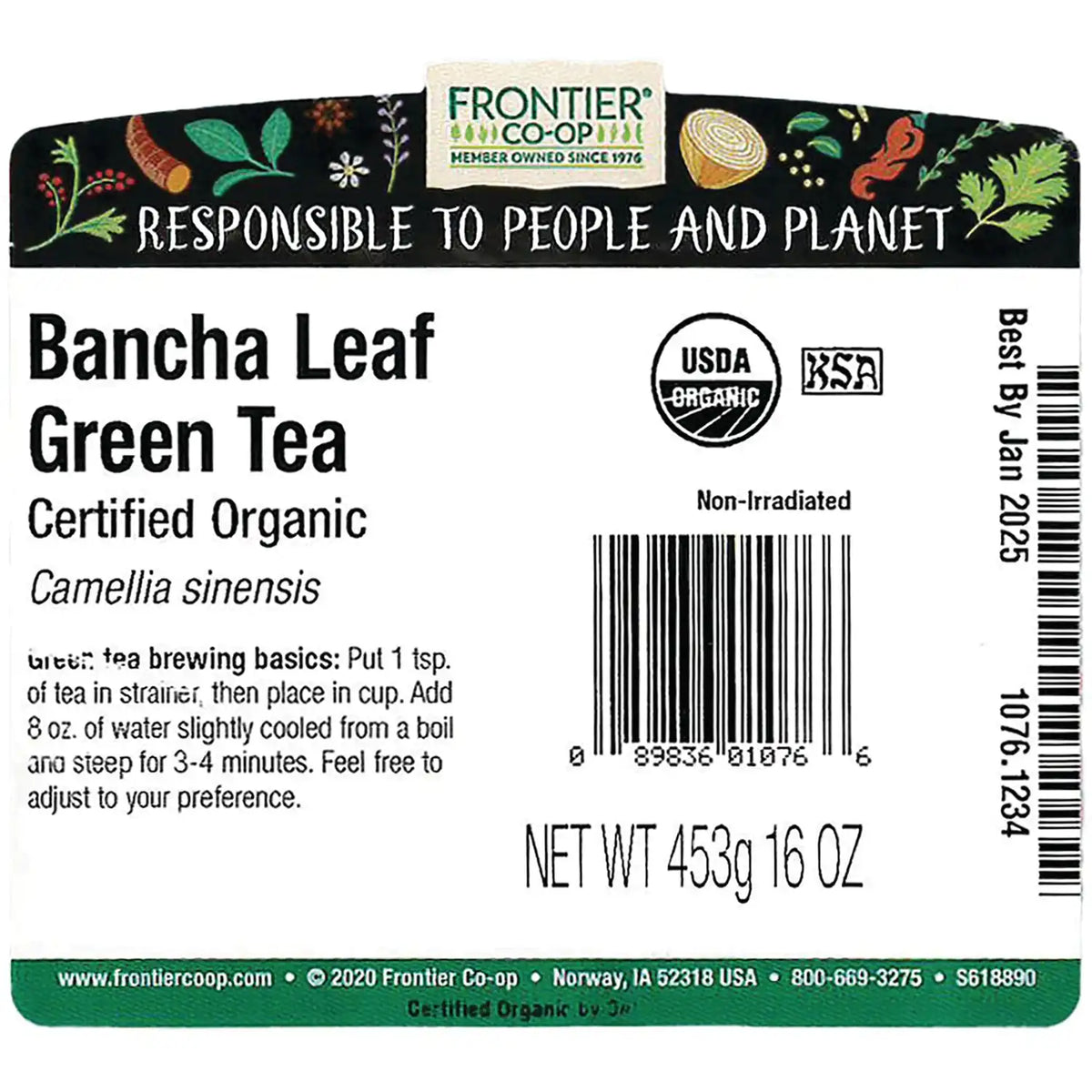 Organic Bancha Leaf Green Tea