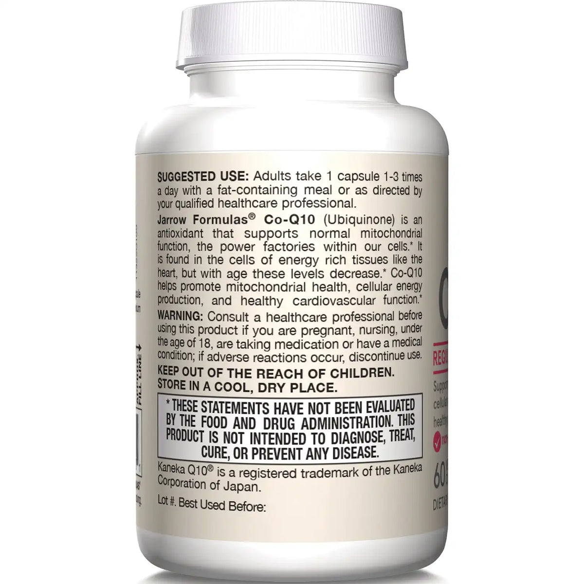 Vegan Co-Q10 Regular Strength