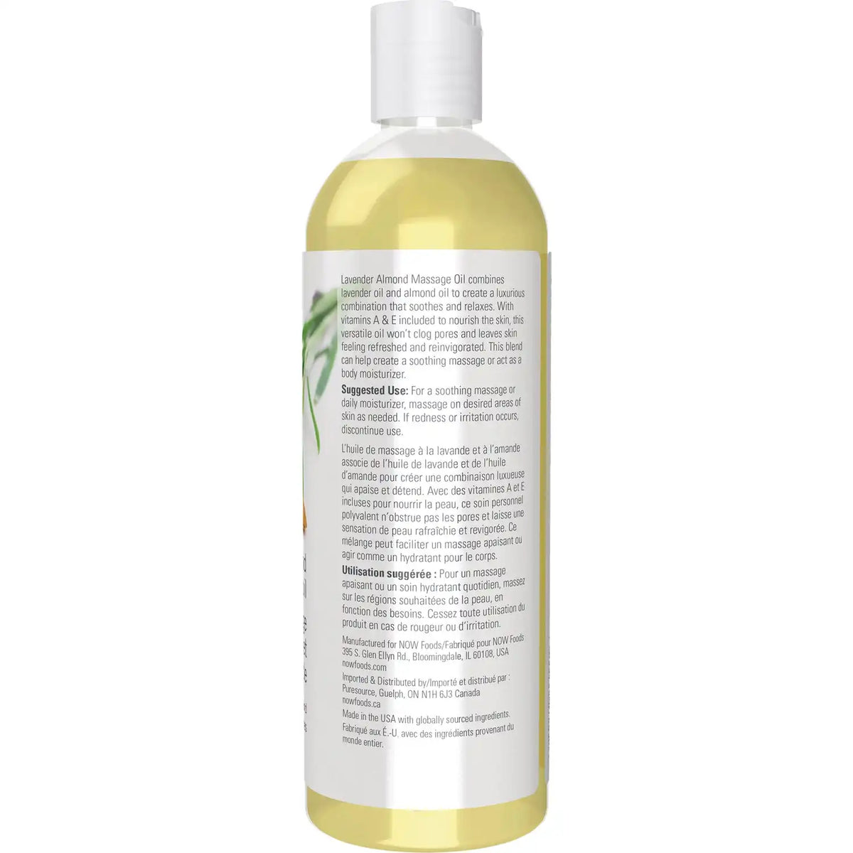 Lavender Almond Massage Oil