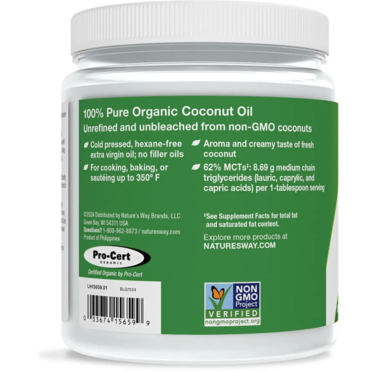 Organic Extra Virgin Coconut Oil