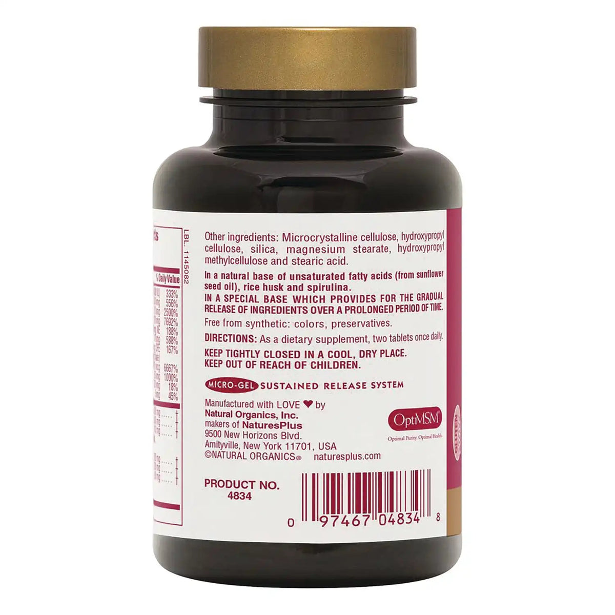 Ultra Hair Plus with MSM for Men and Women