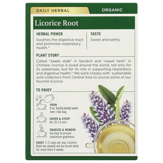 Organic Licorice Root Tea