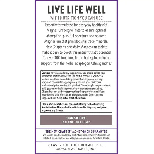 Magnesium + Ashwagandha