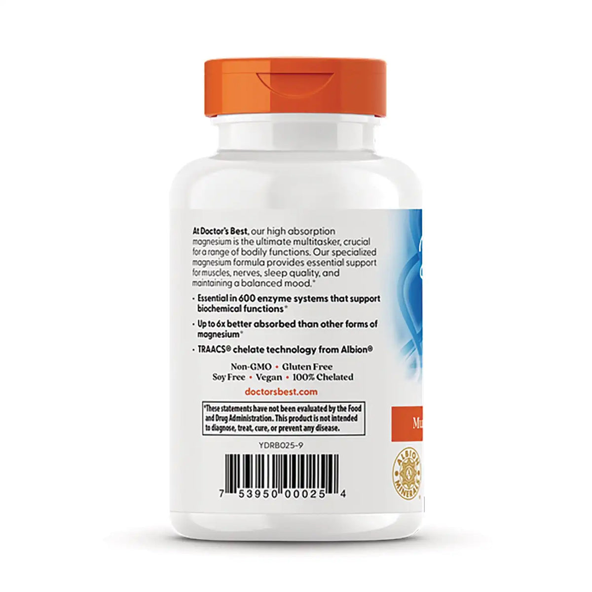 High Absorption Magnesium - 100% Chelated