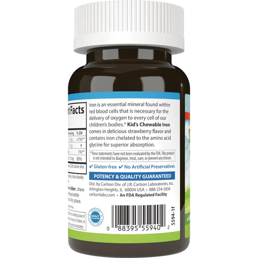Kid's Chewable Iron - Strawberry