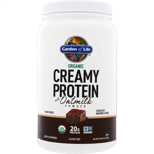Organic Creamy Protein with Oatmilk Powder - Chocolate Brownie