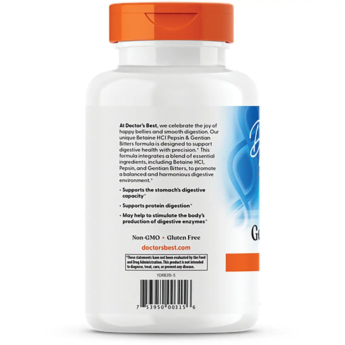 Betaine HCL Pepsin & Gentian Bitters