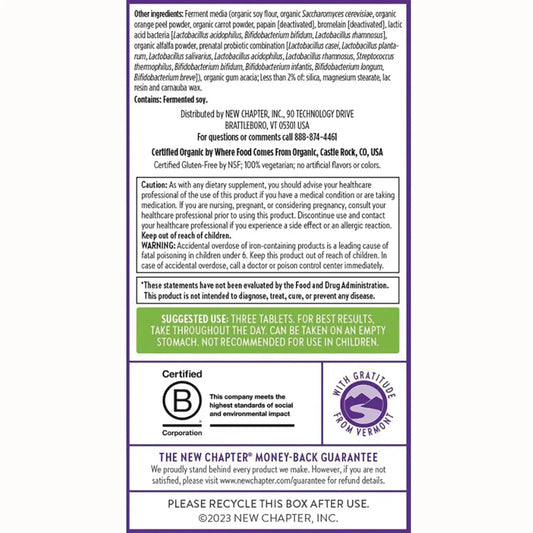 Advanced Perfect Prenatal Multivitamin