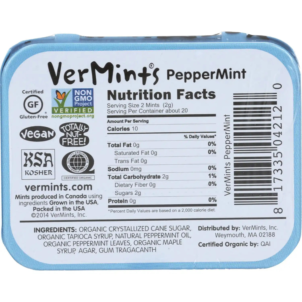 Organic Mints - PepperMint