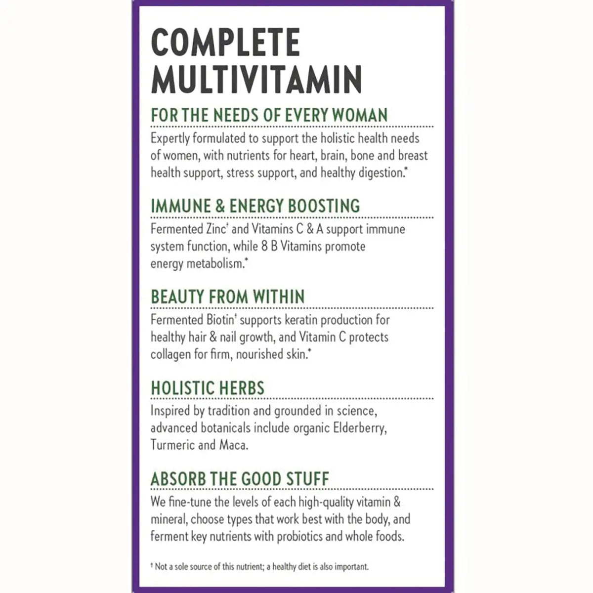 One Daily Every Woman's Multivitamin