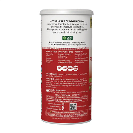 Psyllium Pre & Probiotic Fiber - Orange