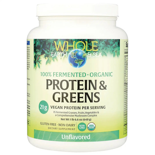 Whole Earth & Sea Protein & Greens - Unflavored