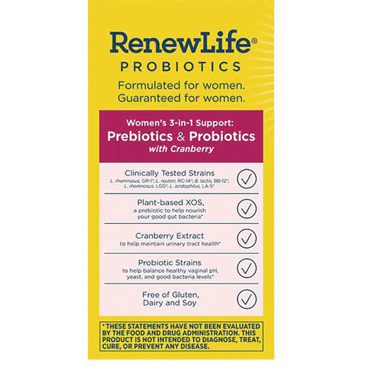 Probiotics Women's Daily with Cranberry