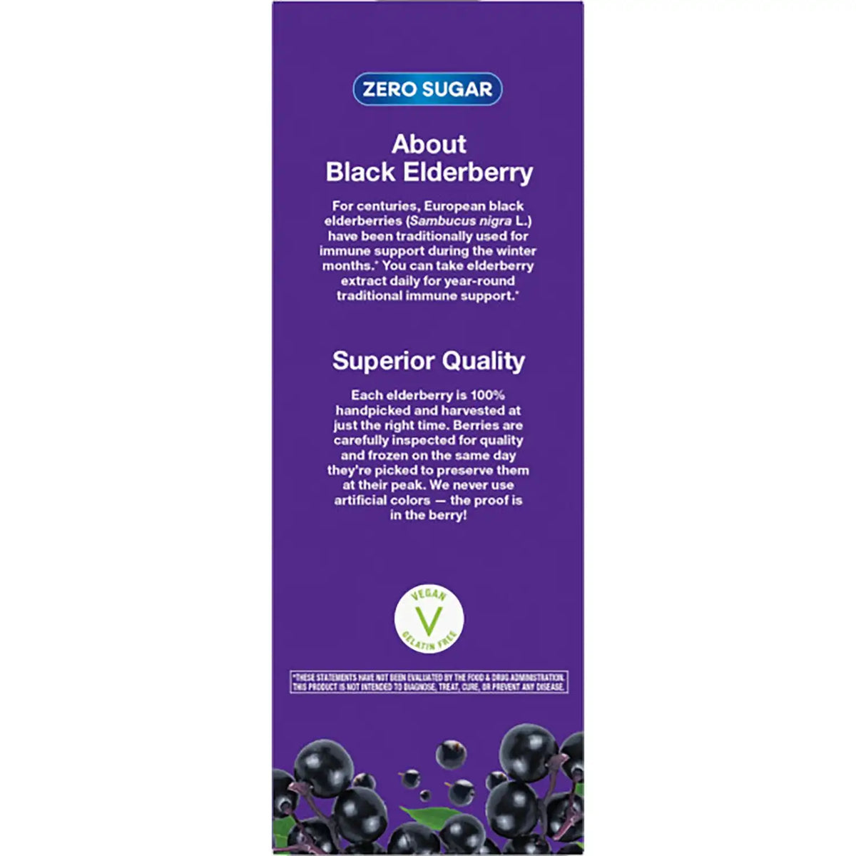 Sambucus Traditional Elderberry Immune Syrup - Zero Sugar