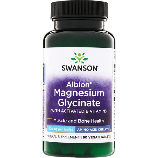 Albion Magnesium Glycinate with Activated B Vitamins
