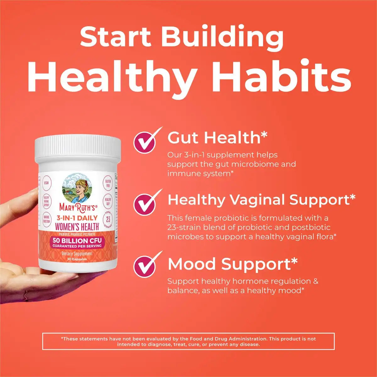 3-in-1 Daily Women's Health Capsules