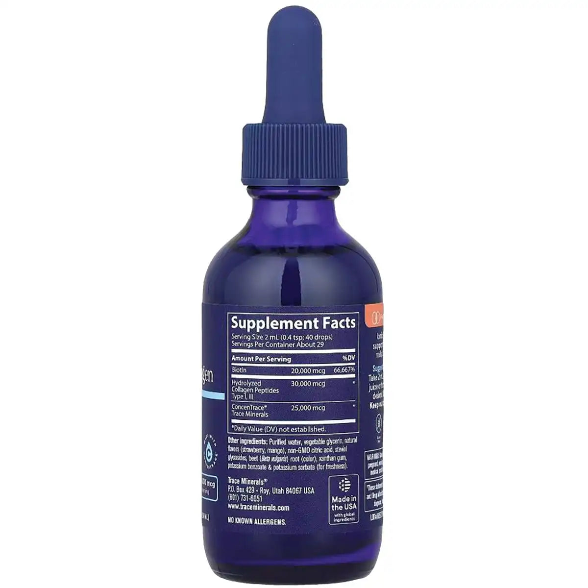Ionic Biotin + Collagen - Strawberry Mango