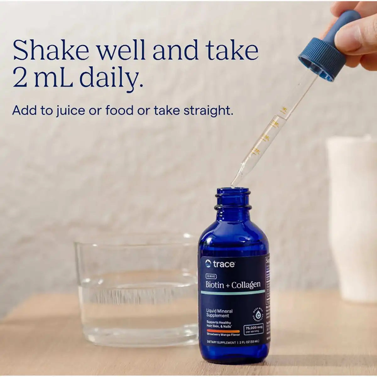 Ionic Biotin + Collagen - Strawberry Mango