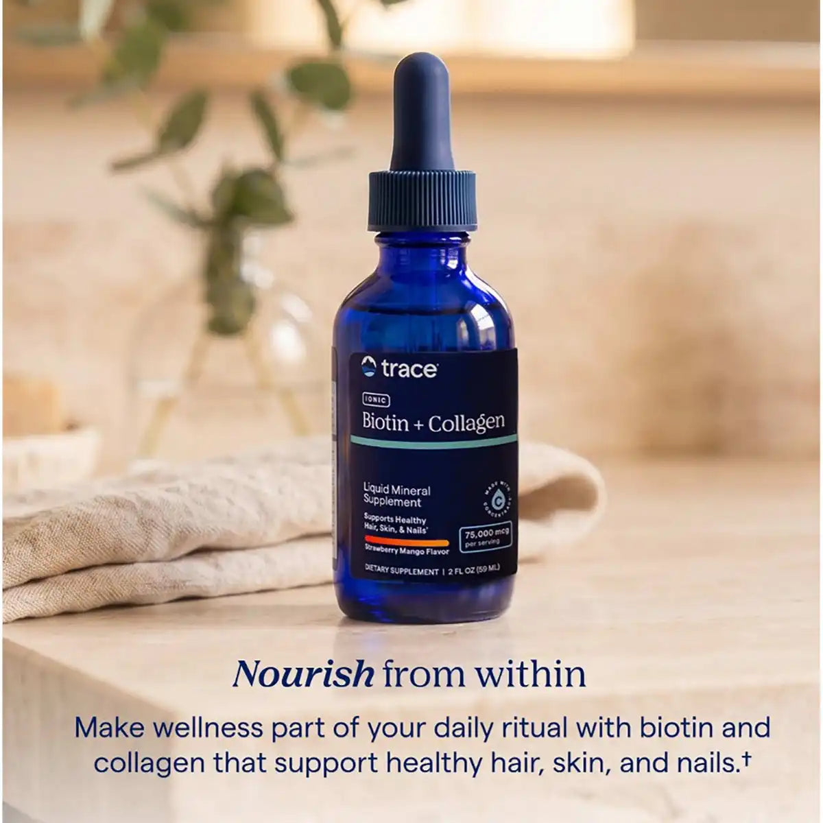 Ionic Biotin + Collagen - Strawberry Mango