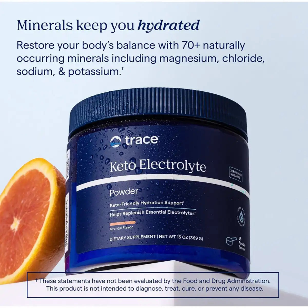 Keto Electrolyte Powder - Orange