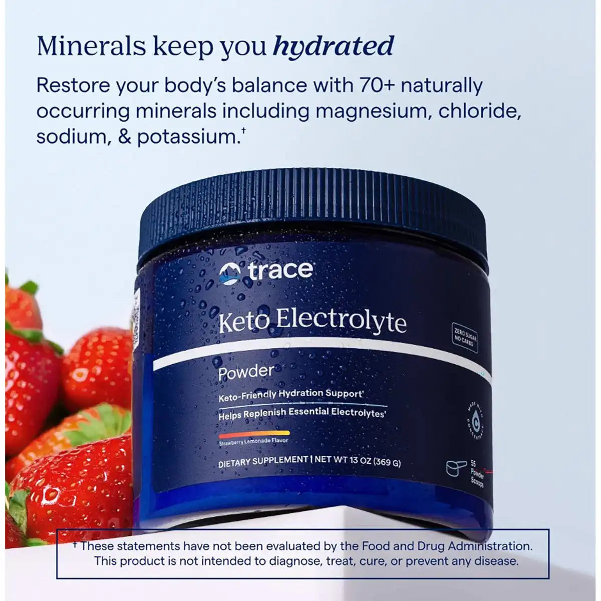 Keto Electrolyte Powder - Stawberry Lemonade