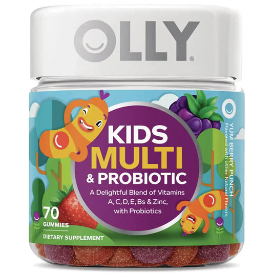 Kids Multi & Probiotic Gummies - Yum Berry Punch