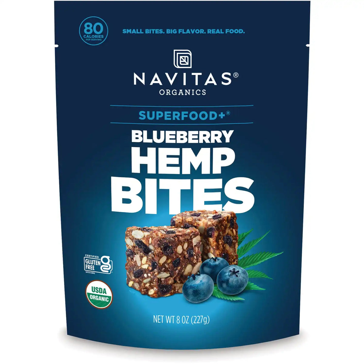 Superfood+ Blueberry Hemp Bites