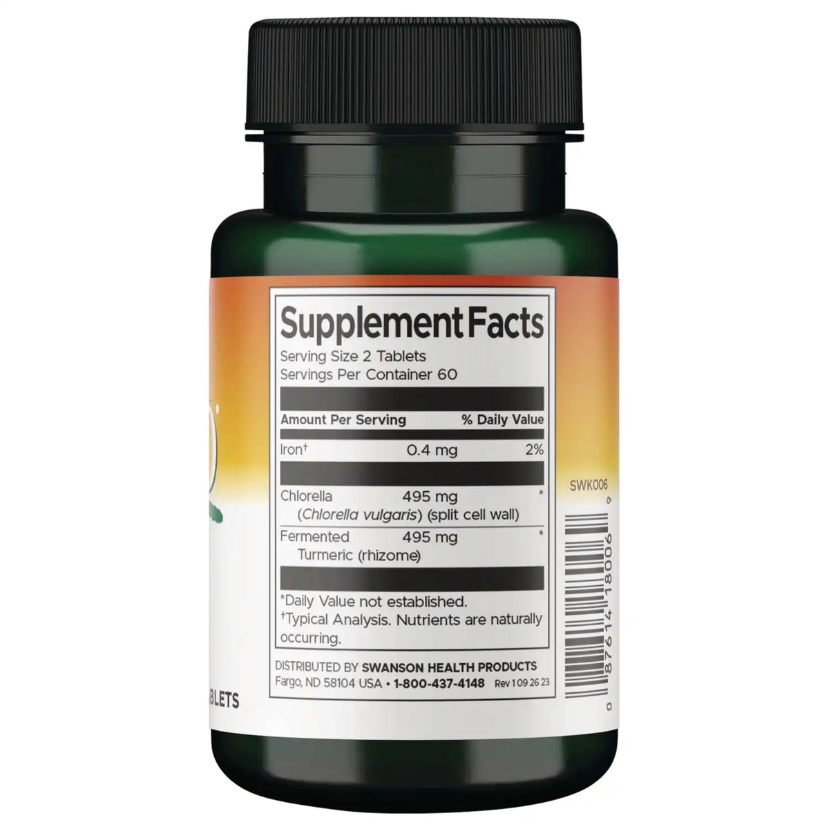 Chlorella & Fermented Turmeric