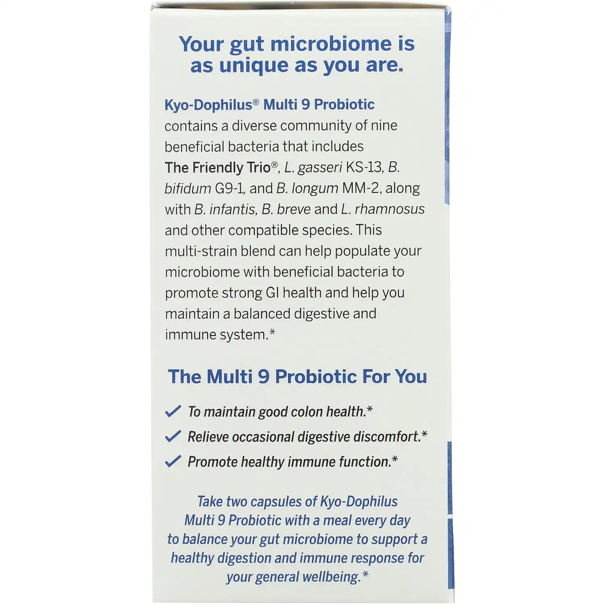 Kyo-Dophilus Multi 9 Probiotic