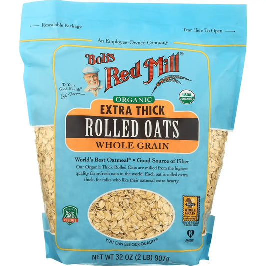 Organic Extra Thick Rolled Oats