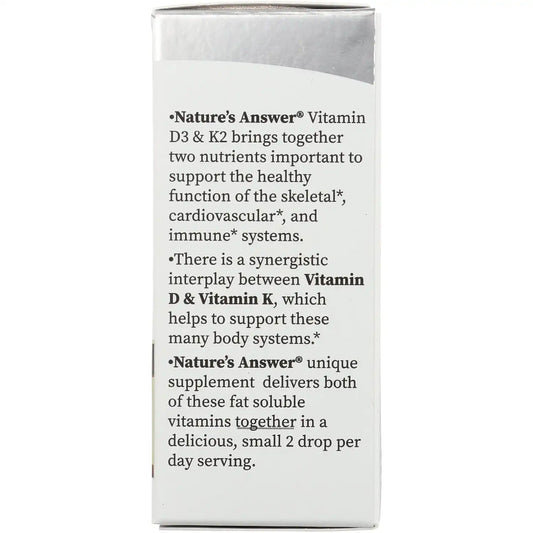 Vitamin D3 & K2